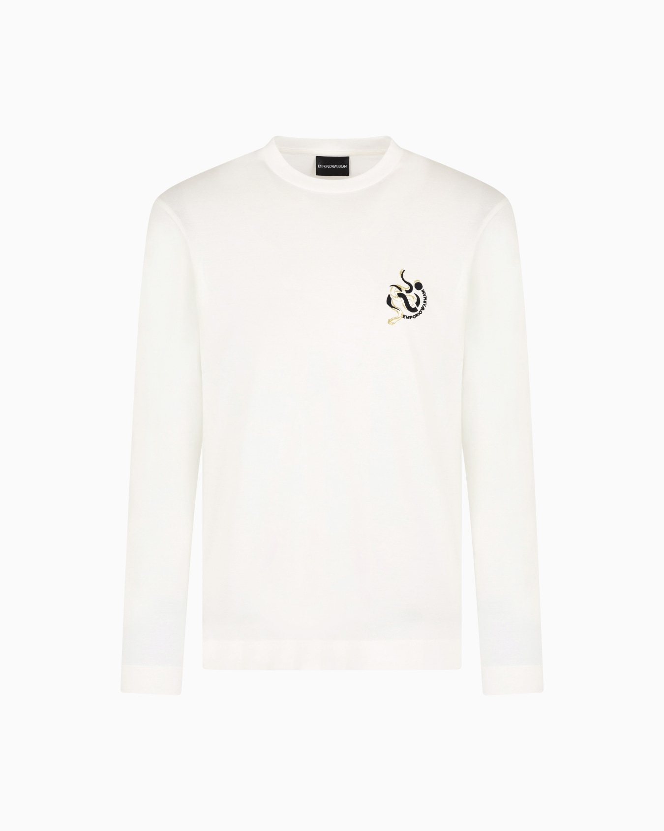 ASV Lyocell blend jersey jumper with embroidery Slide 0
