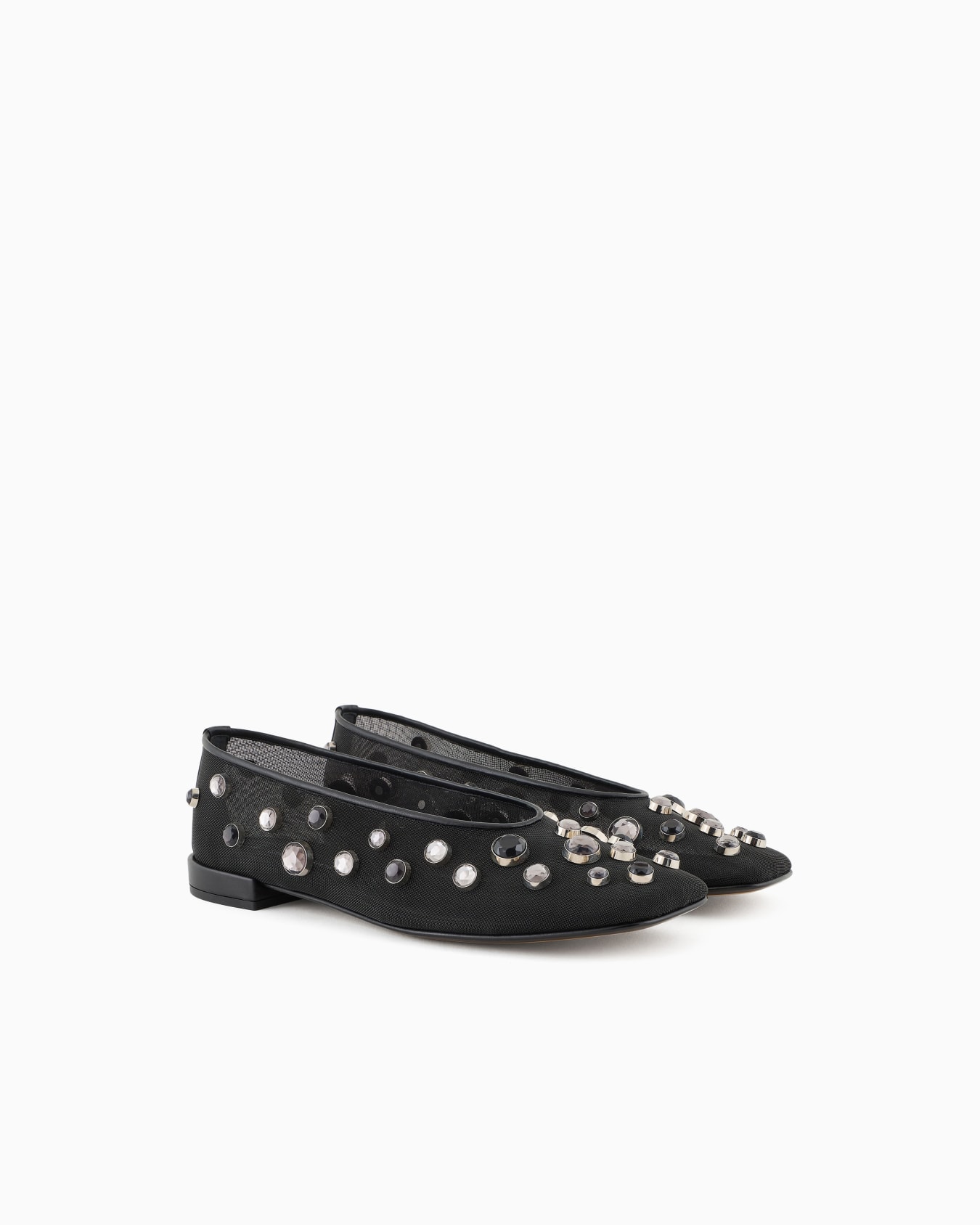 Ballerines en maille et strass incrustés Giorgio Armani x 10 Corso Como Diapositive 1