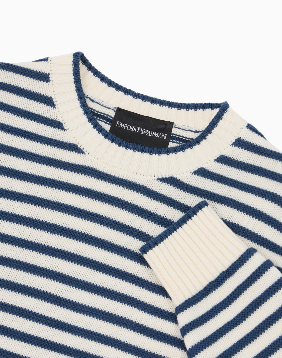 pullover-mit-streifenmuster-zweifarbig--emporio-armani