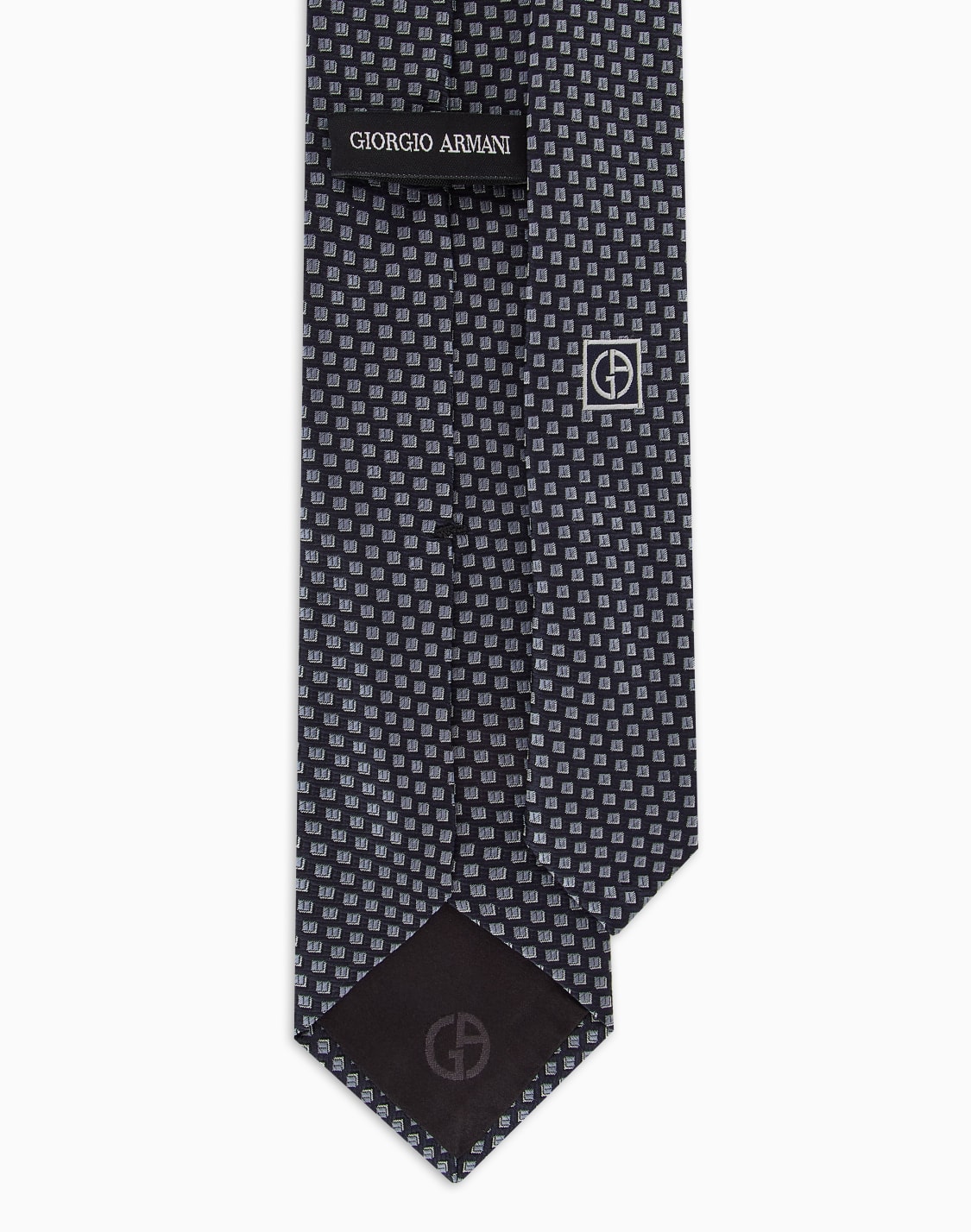 pure-silk-tie-with-geometric-jacquard-motif-black--giorgio-armani