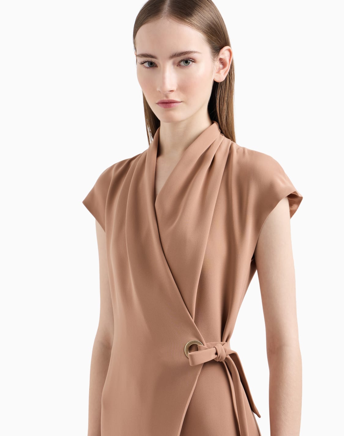 silk-cady-midi-dress-beige--giorgio-armani