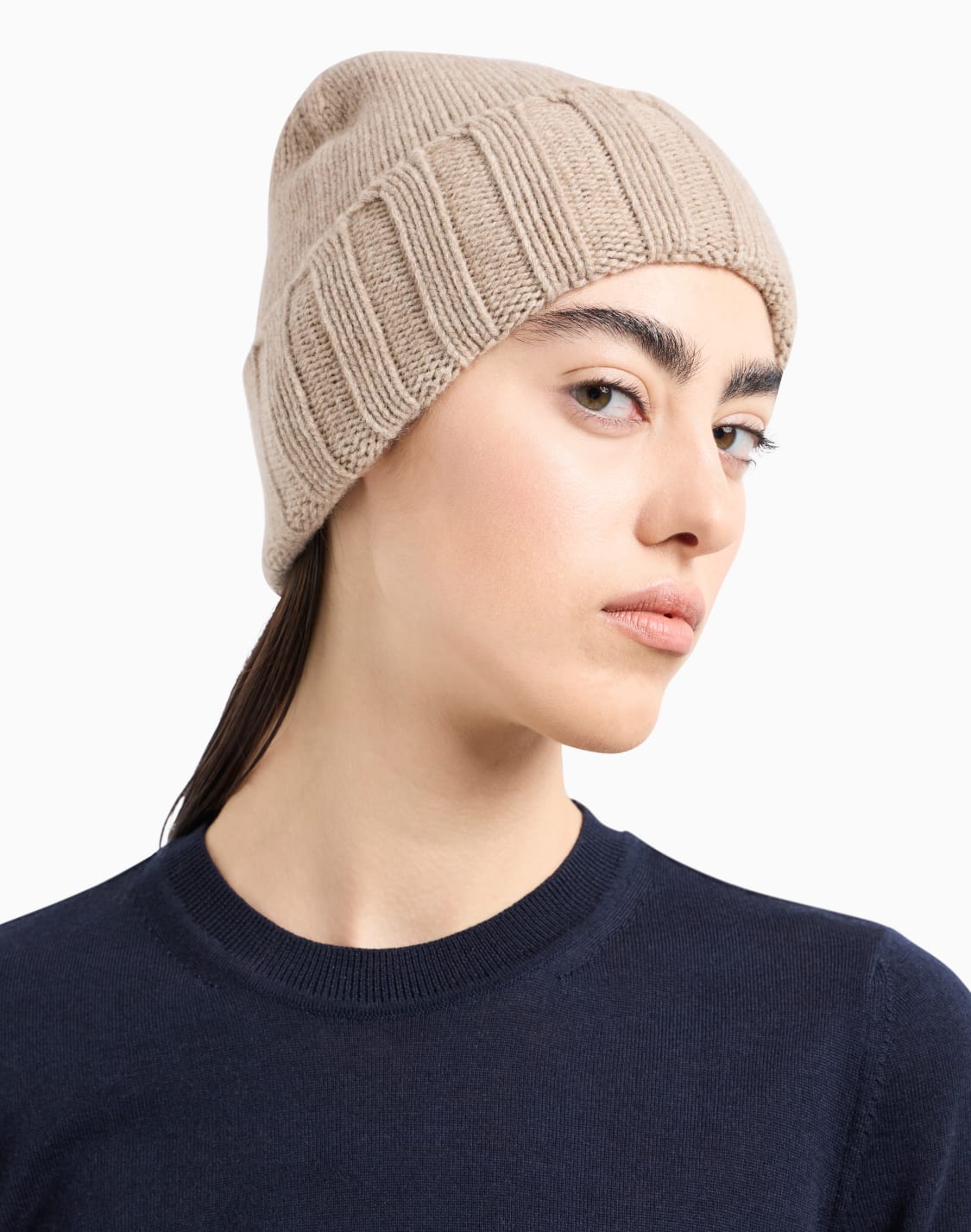 ribbed-cashmere-beanie-beige--emporio-armani