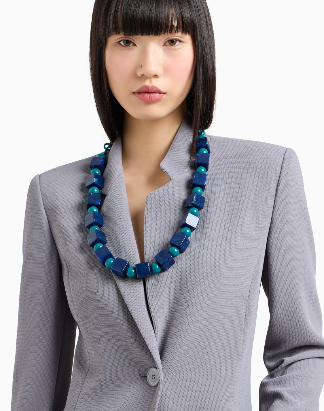 single-breasted-jacket-in-flowing-armure-technical-fabric-grey--emporio-armani