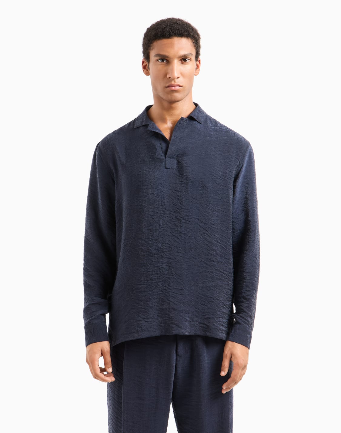 jacquard-cupro-polo-shirt-blue--giorgio-armani