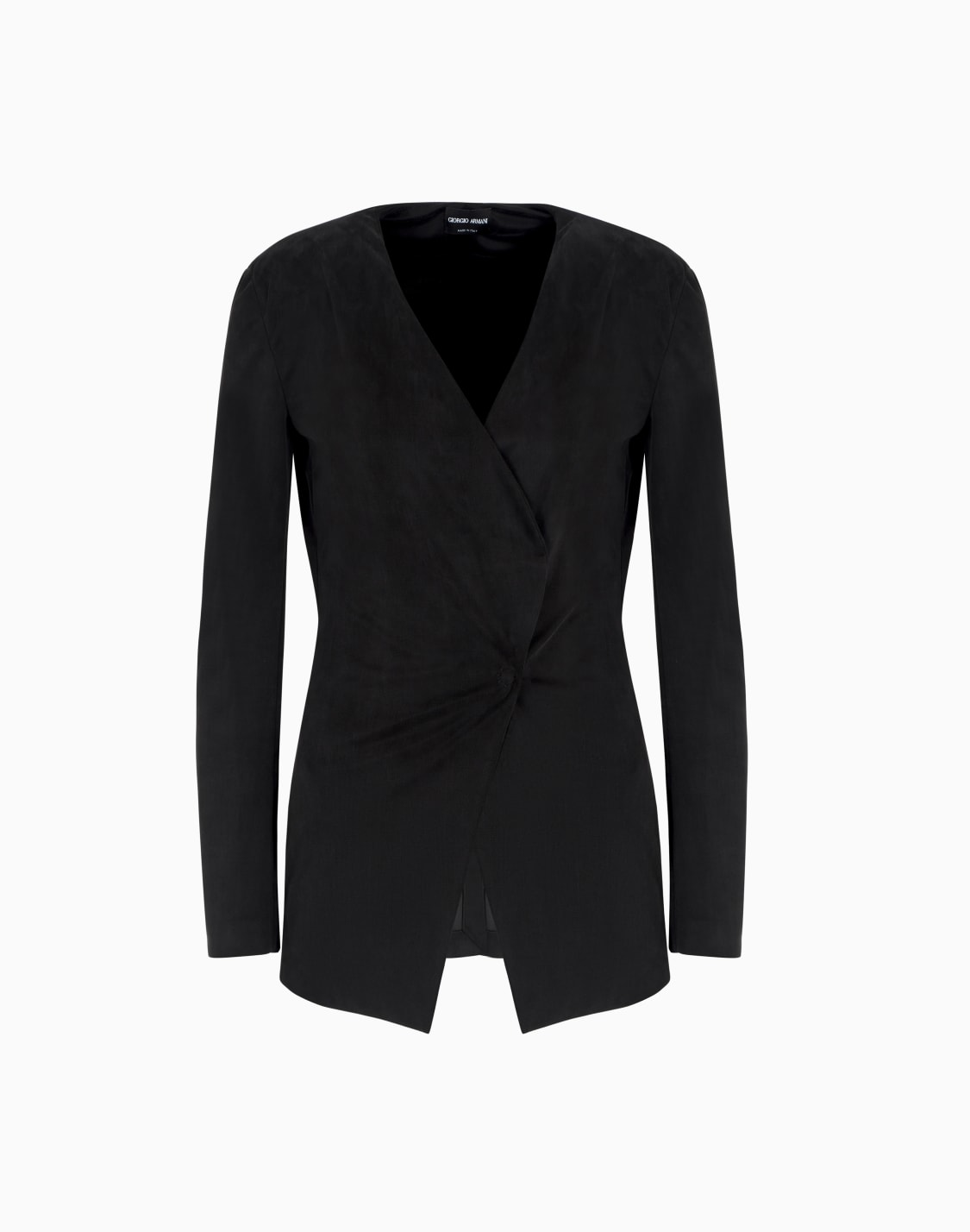 single-breasted-jacket-in-cupro-jersey-interlock-green--giorgio-armani