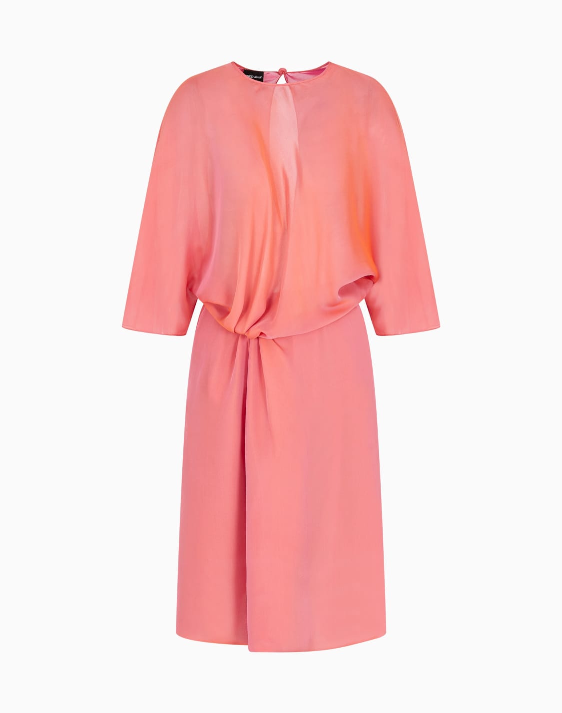 short-dress-in-two-tone-silk-chiffon-pink--giorgio-armani