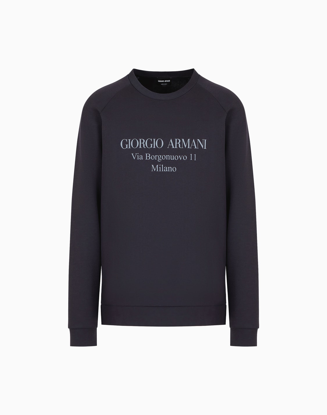 borgonuovo-11-sweatshirt-in-cotton-double-jersey-navy-blue--giorgio-armani