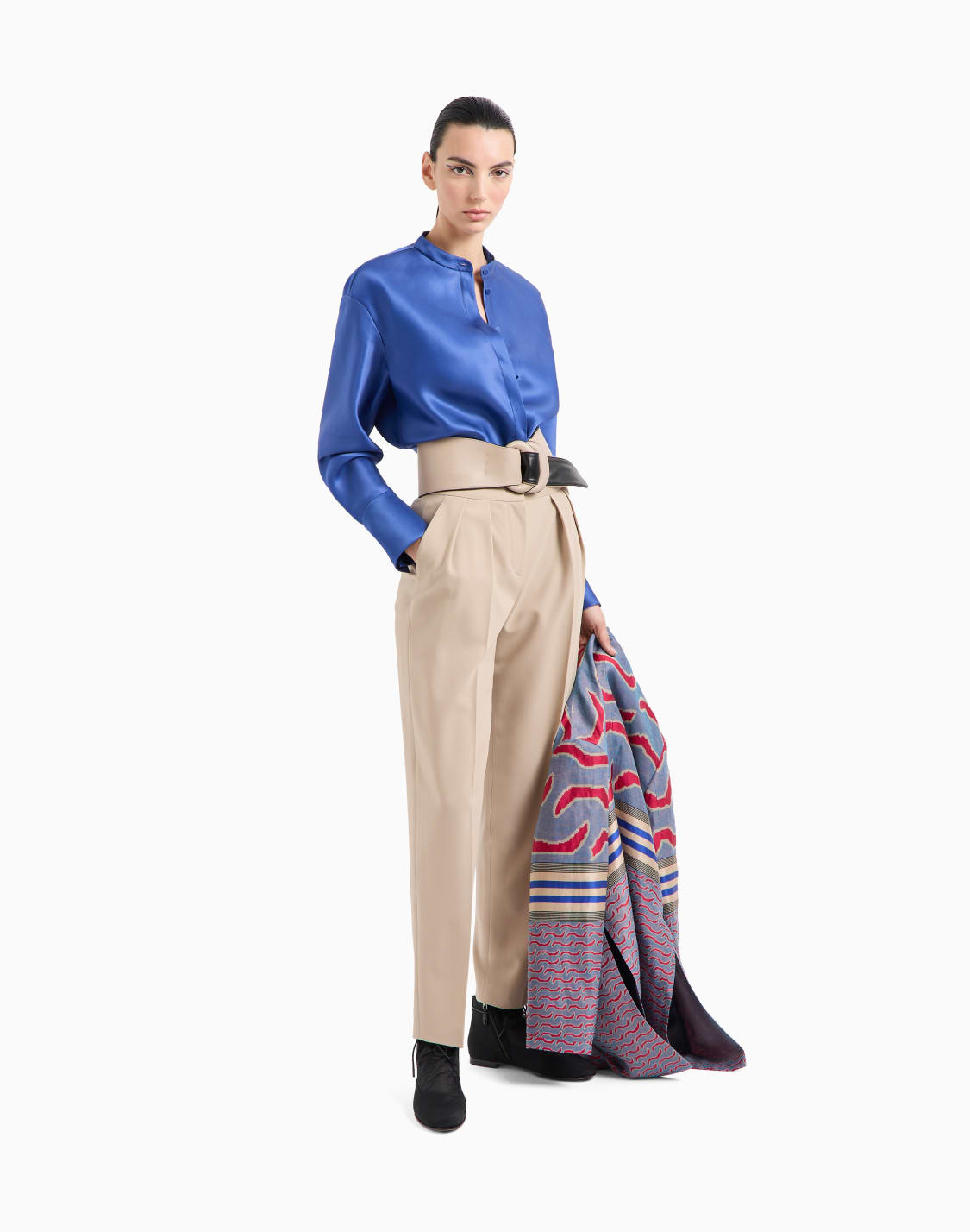camisa-de-manga-larga-de-georgette-triple-de-seda-azul--giorgio-armani