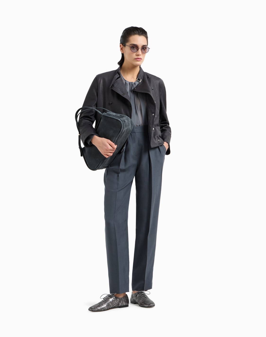 camisa-de-georgette-de-seda-gris--giorgio-armani