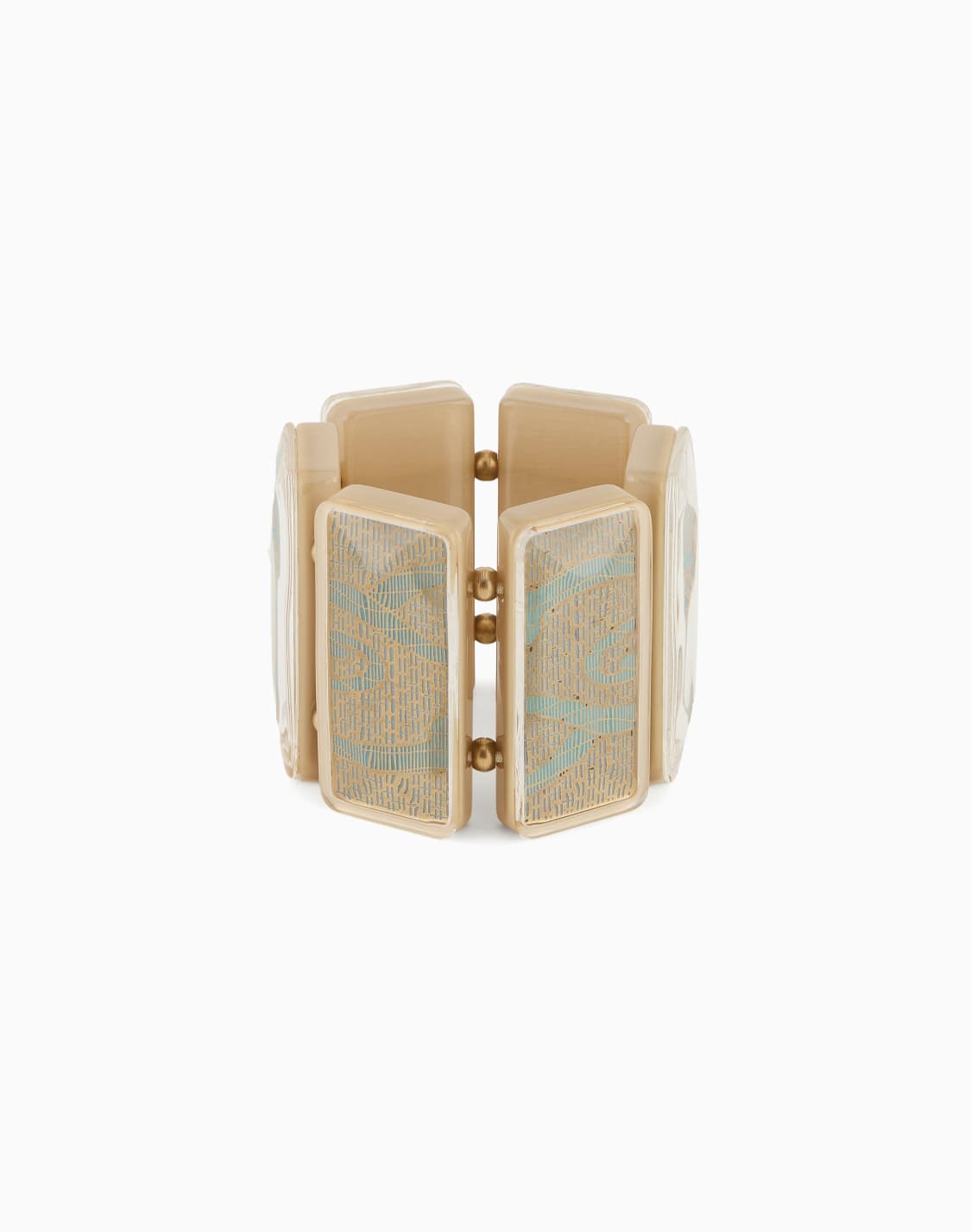 printed-resin-elastic-bracelet-green--giorgio-armani