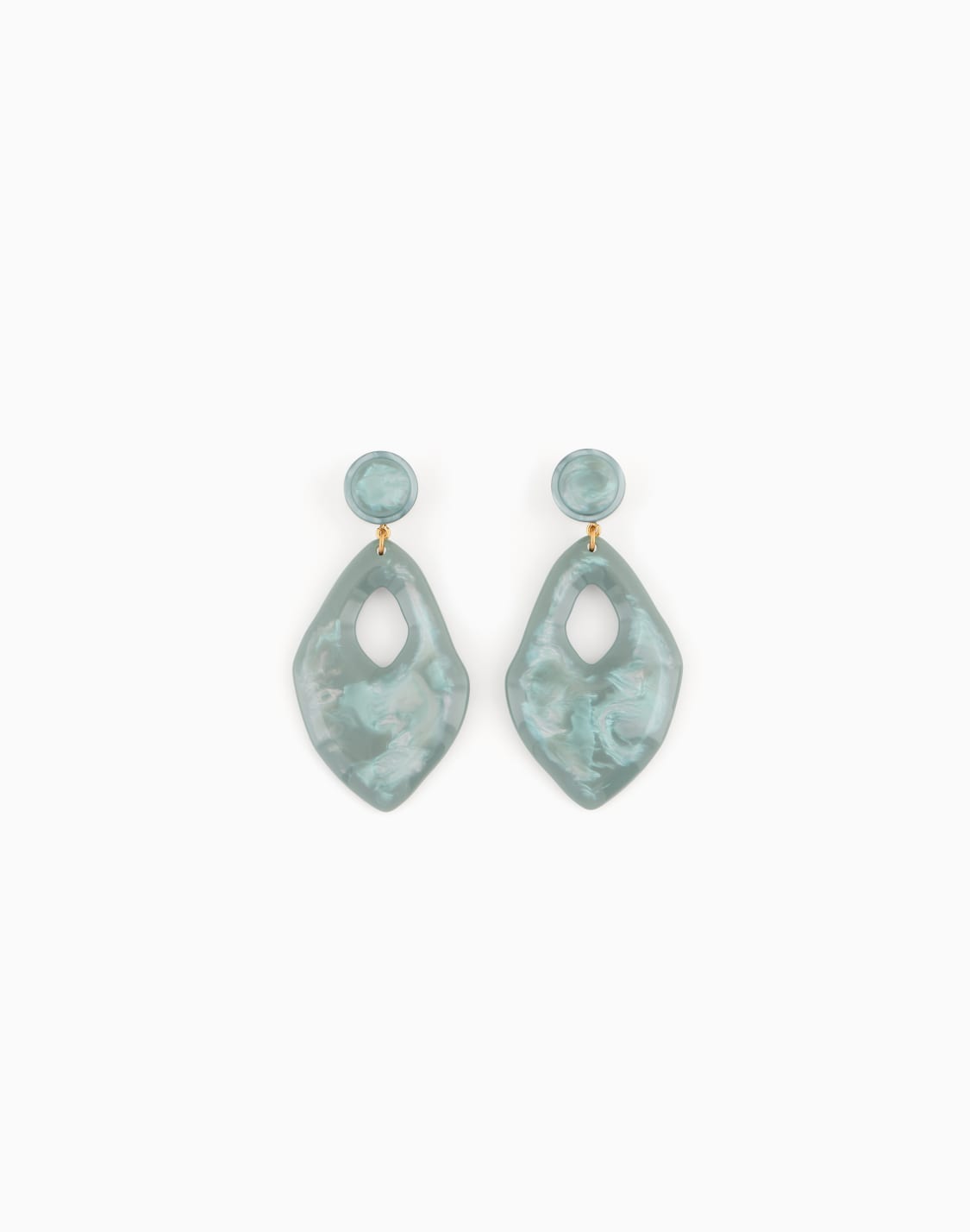 mother-of-pearl-effect-clip-on-pendant-earrings-green--giorgio-armani