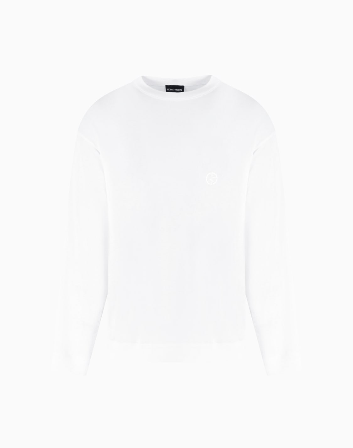 viscose-crew-neck-sweatshirt-white--giorgio-armani