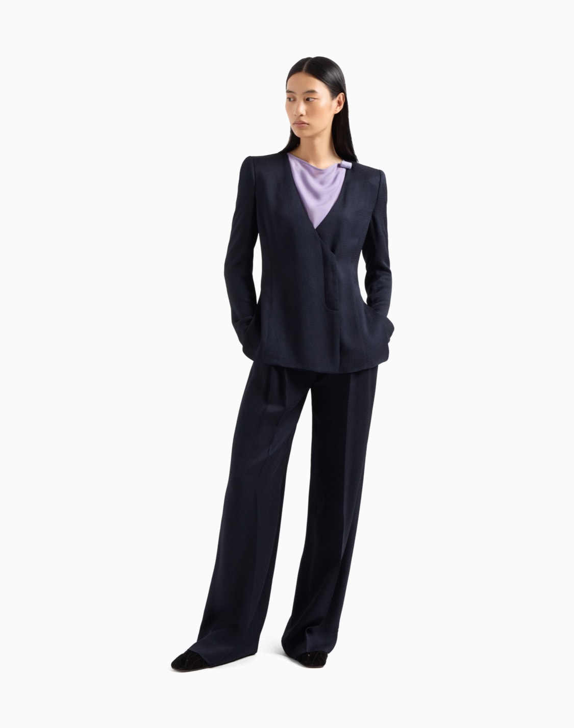 icon-sabl-fabric-v-neck-jacket-blue--emporio-armani
