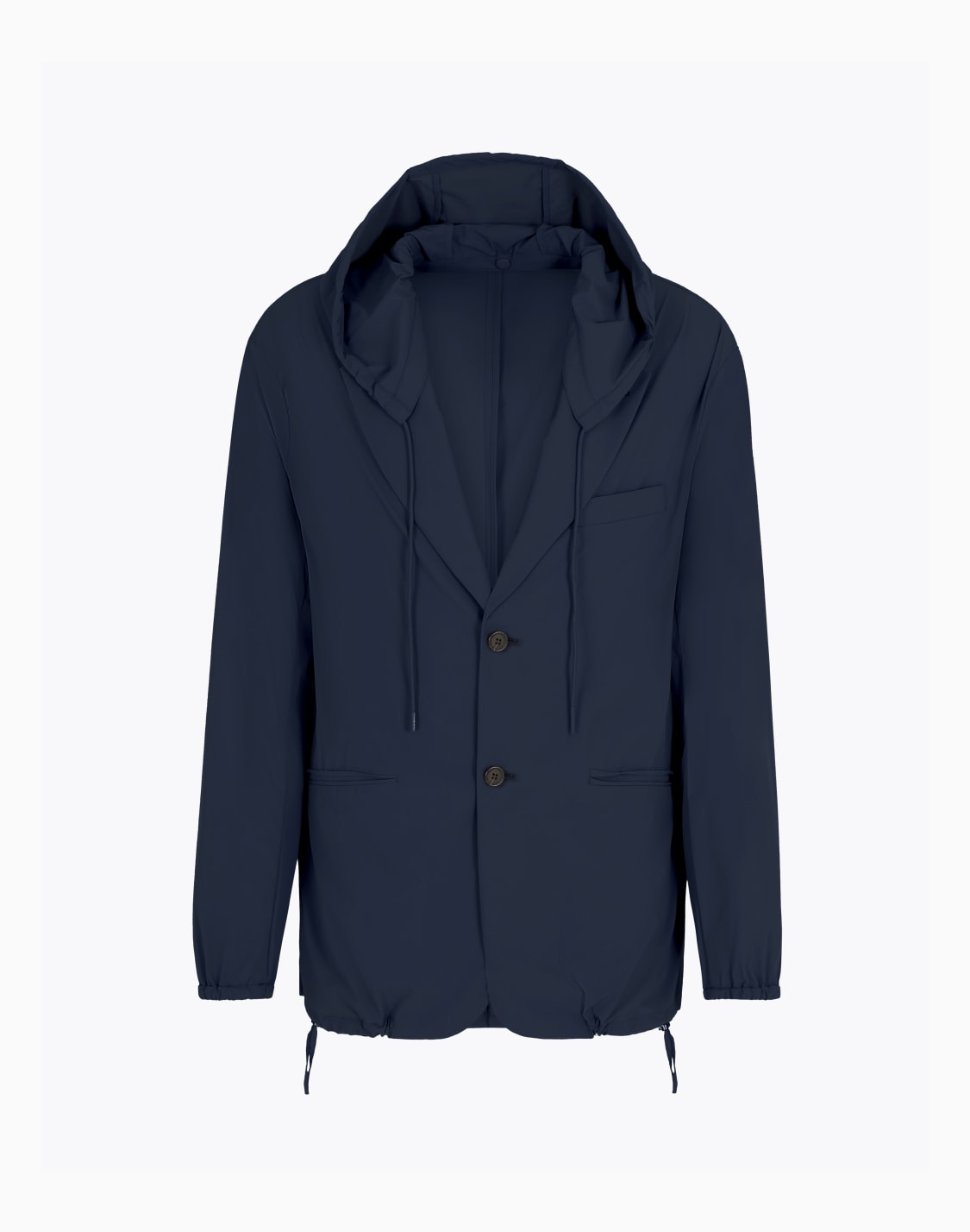 blazer-simple-boutonnage-et-capuche-en-nylon-stretch-bleu-marine--emporio-armani