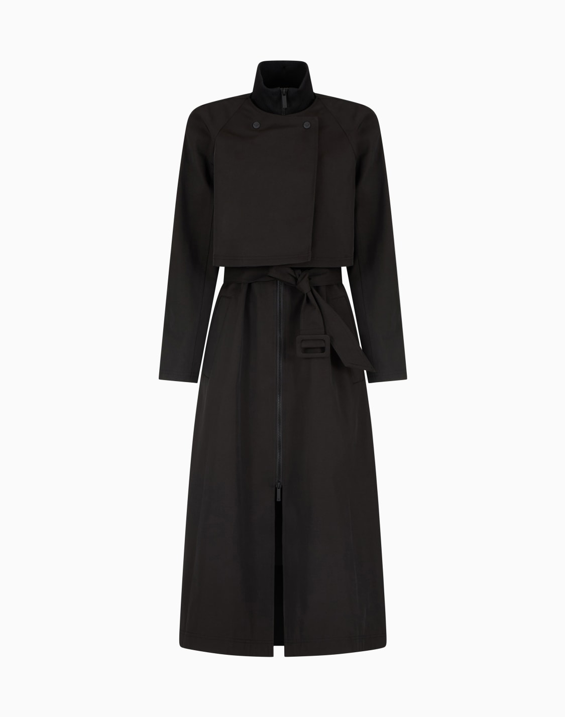two-in-one-trench-coat-in-water-repellent-technical-cotton-black--emporio-armani