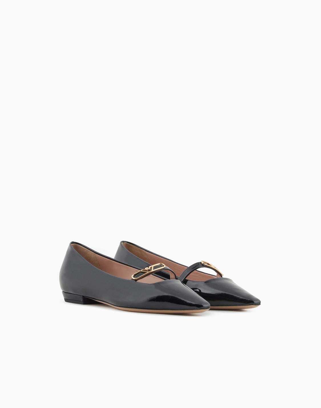 pointed-toe-ballerinas-in-patent-leather-with-an-eagle-plate-black--emporio-armani