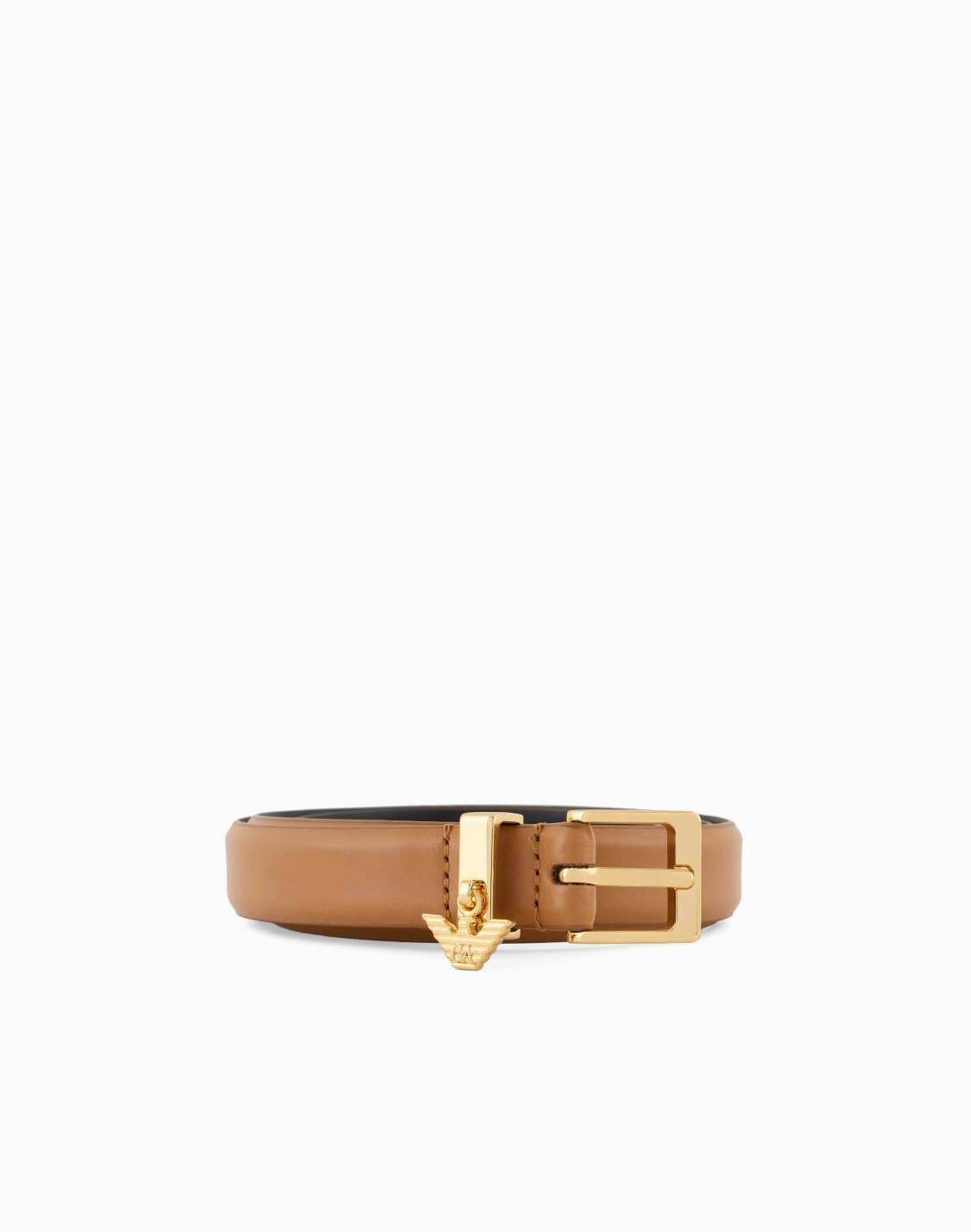 smooth-leather-belt-with-eagle-logo-charm-camel--emporio-armani