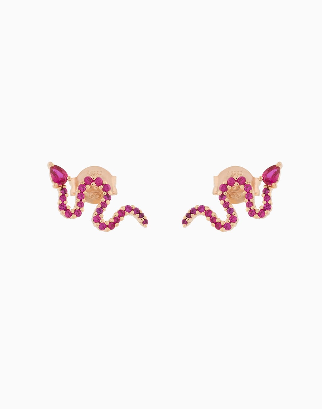 -14k-rose-gold-plated-sterling-silver-stud-earrings-multicoloured--emporio-armani
