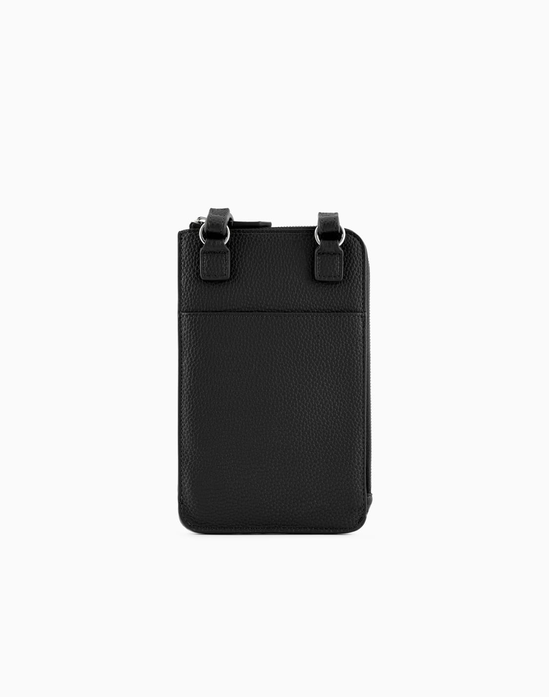 myea-deer-print-phone-holder-with-shoulder-strap-black--emporio-armani