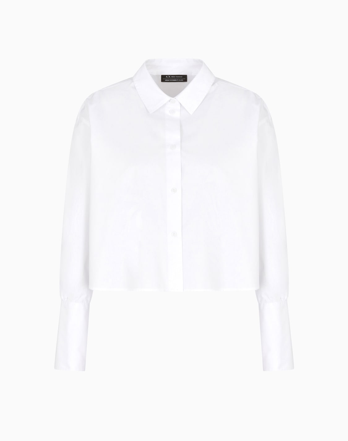 short-cotton-shirt-white--armani-exchange