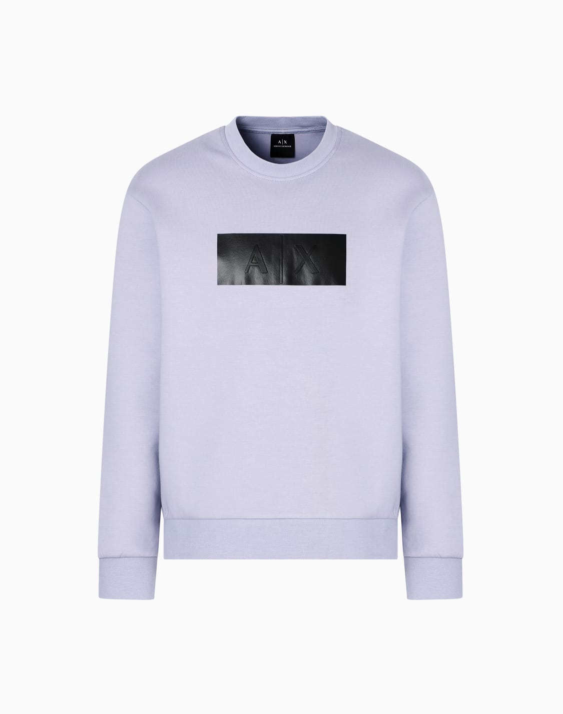 sweatshirt-mit-rundhalsausschnitt-und-vinyl-logo-print-violett--armani-exchange