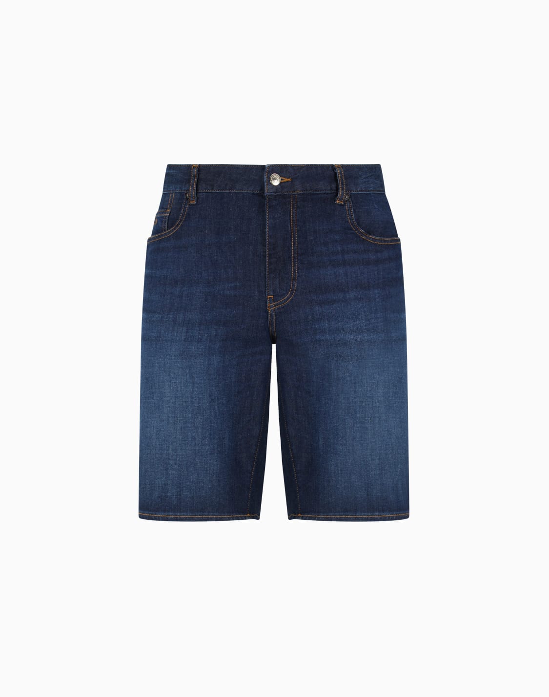 cotton-denim-shorts-with-contrast-stitching-blue--armani-exchange