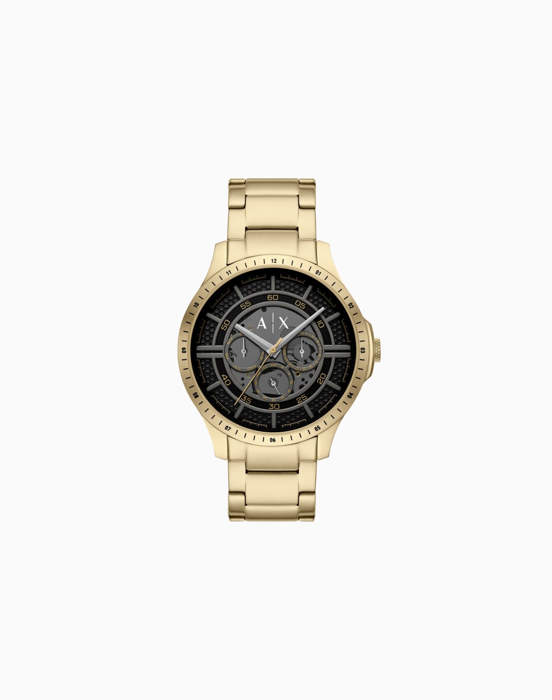 armani-exchange-multifunction-gold-tone-stainless-steel-watch-mehrfarbig--armani-exchange