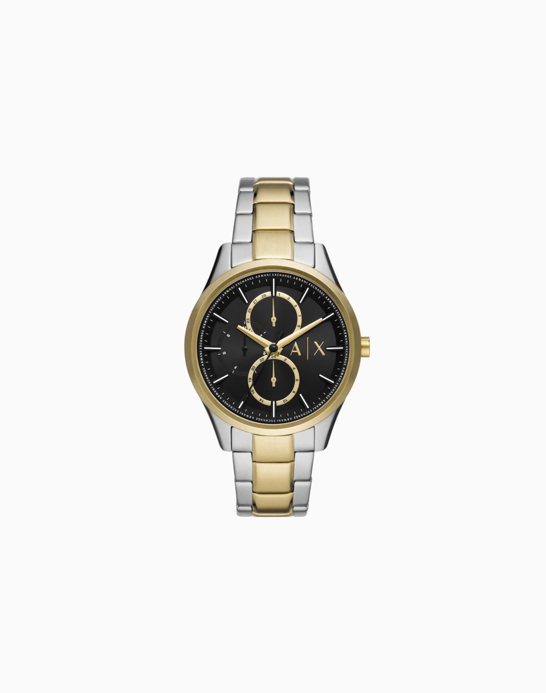 multifunktionsuhr-aus-zweifarbigem-stahl-mehrfarbig--armani-exchange