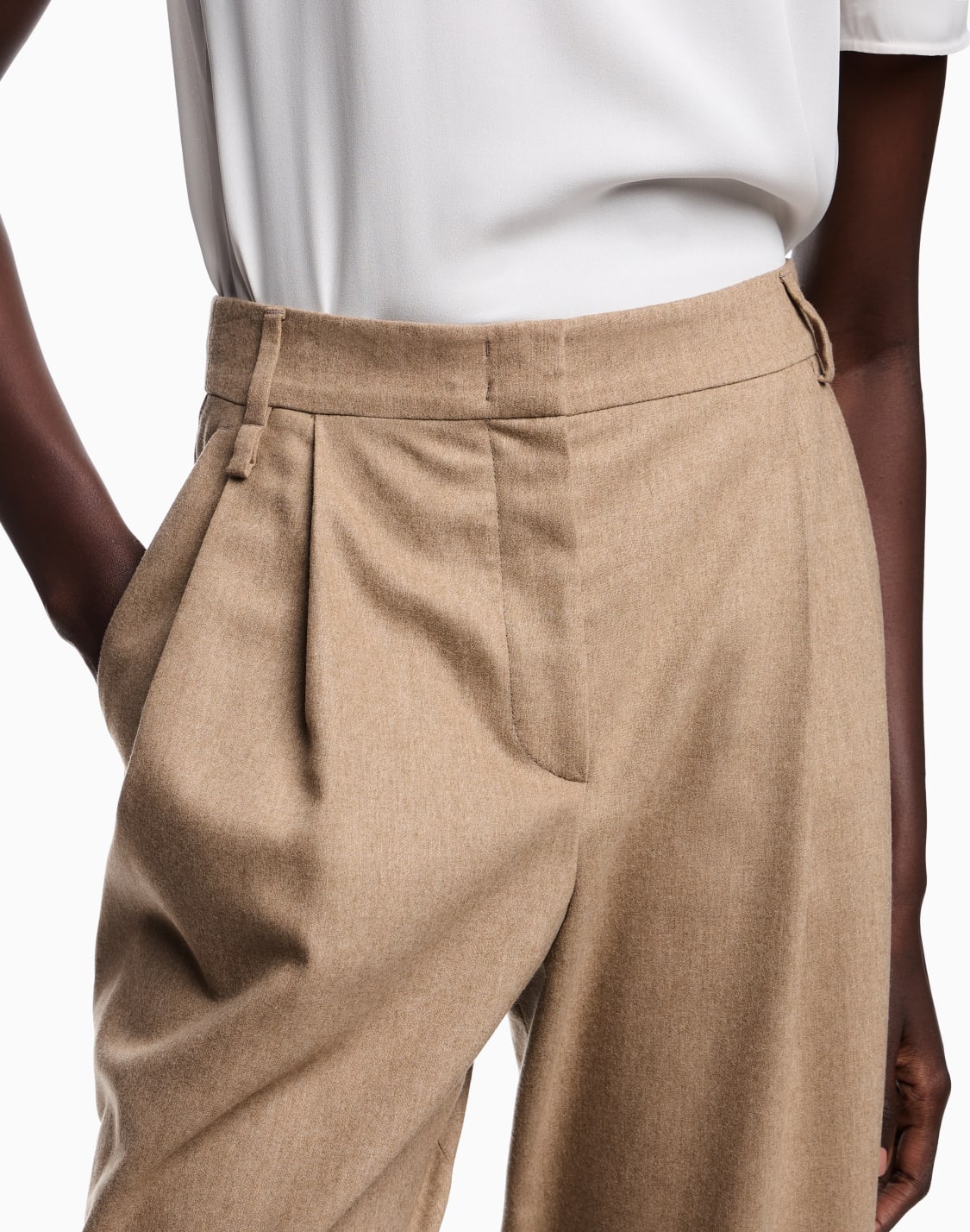 icon-wool-flannel-trousers-with-pleats-beige--emporio-armani